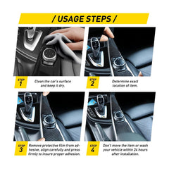 Carbon Fiber Color Multimedia Panel Cover Trim for BMW 3 4 Series F30 F32 F34 EA 6B93BC-57