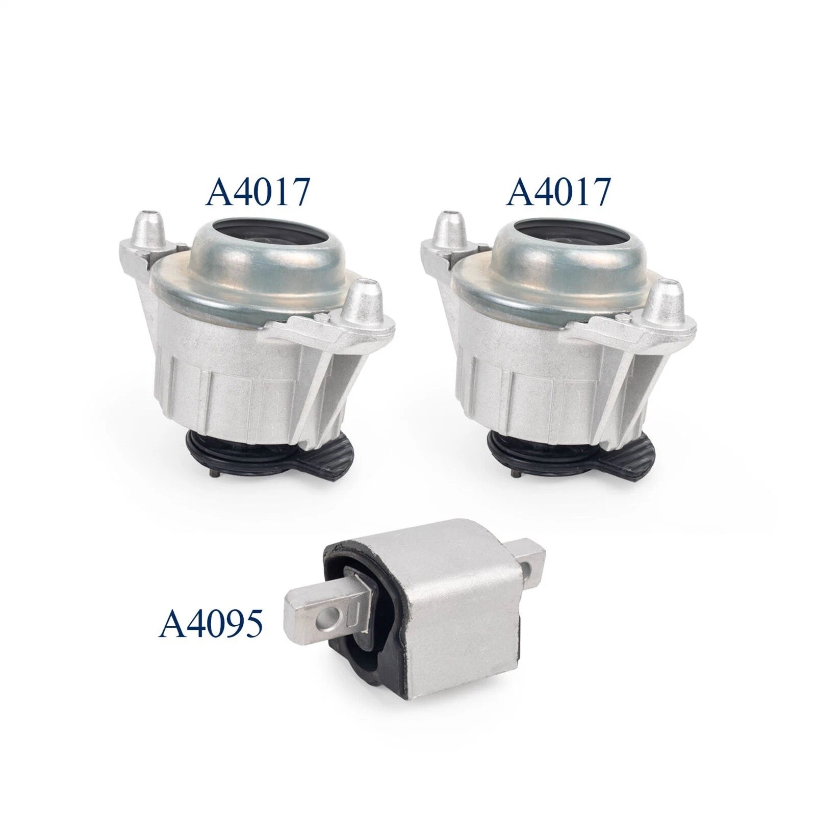 Engine Mount Set compatible with Mercedes-Benz 2008-2017 C300 C350 V6 3.0L 3.5L 6B93BC-57