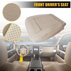 Left Driver Bottom Seat Cover Dune Tan Leather For 2015-2017 Ford Expedition EA 6B93BC-57