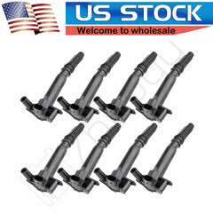 8 PCS Ford 6.2L IGNITION Coil On Plug FOR AL3E-12029AC DG525 RIGHT UF631