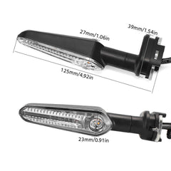 Front Rear LED Turn Signal Light For Yamaha FZS FZ-25 MT-07 XSR 700 YZF R15 A