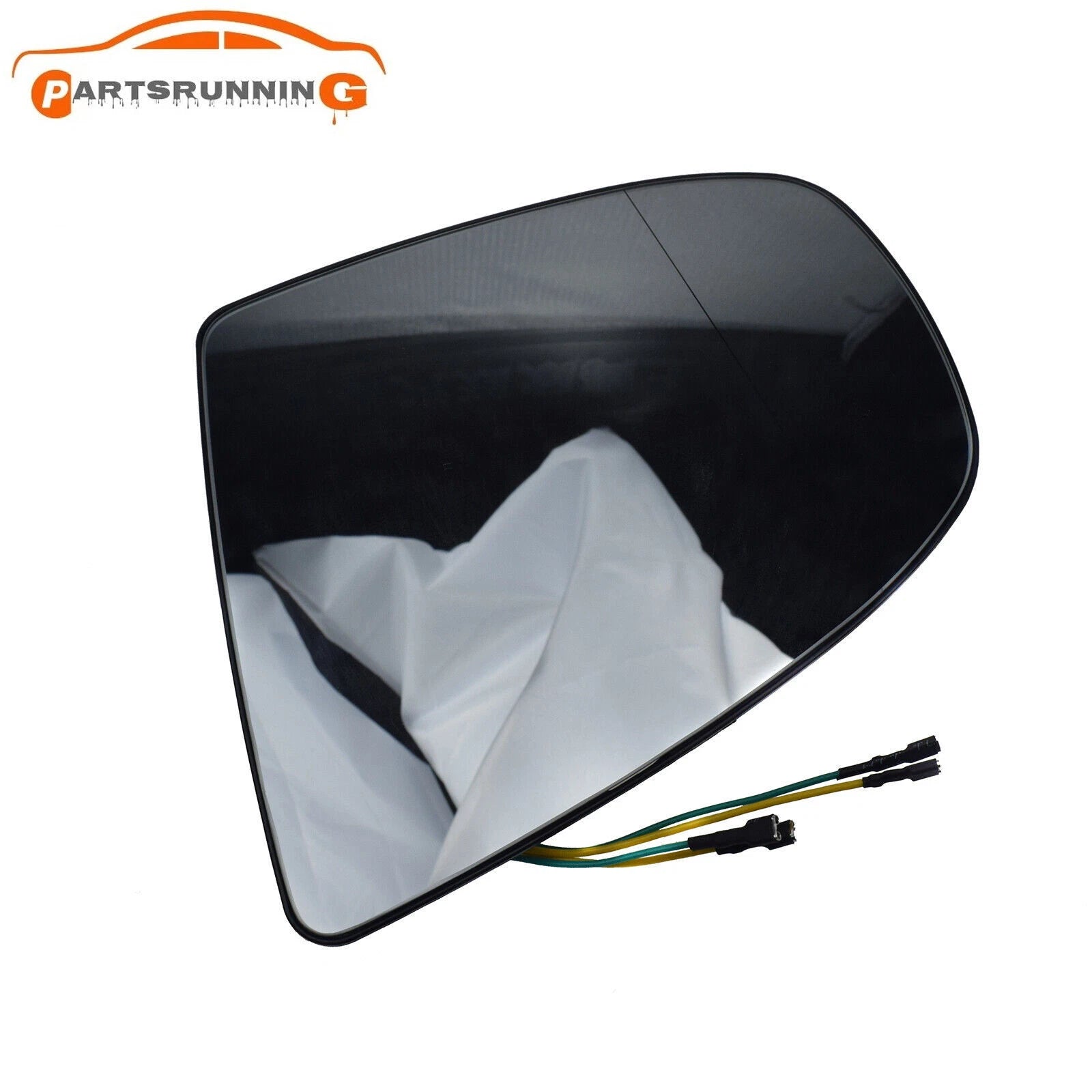 Left Driver Side Door Wing Mirror Glass Heated For 2007-14 Bmw X5 X6 E70 E71 E72 6B93BC-57