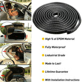 16ft Car Trim Edge Door Molding Rubber Strip Scratch Seal Protector Guard Decor 6B93BC-57