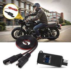 Motorcycle USB Charger Waterproof SAE to USB Cable Adapter Phone GPS Tablets EOA 6B93BC-57