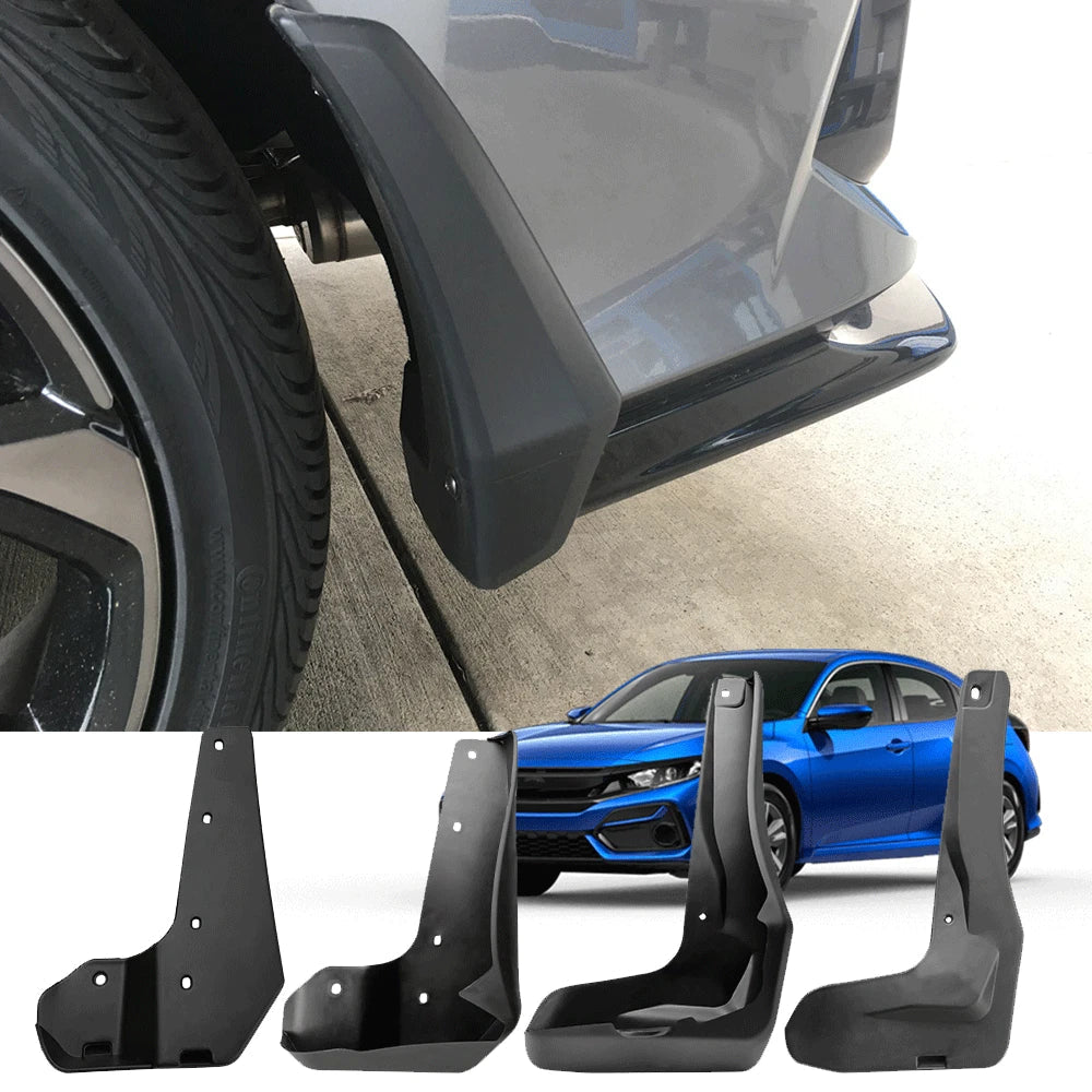 For 10th Gen Civic Hatchback 2017-2021 Splash Guards Mud Flap Car Accessories US 6B93BC-57