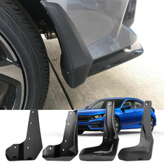 For 10th Gen Civic Hatchback 2017-2021 Splash Guards Mud Flap Car Accessories US 6B93BC-57