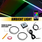 RGB Color LED Sunroof Light Car Roof Panoramic Skylight Ambient Lights Refit EOA 6B93BC-57