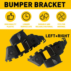 For 2014 2011 VW Jetta Front Bumper Support Retainer Brackets Spacer Left Right 6B93BC-57