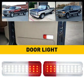 2X 30 LED Inside Door Light Clear Red Lens For 1999-2007 Ford F250 F350 F450 EOA 6B93BC-57