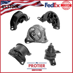 Engine Motor & Trans Mount 5PCS Set Fit 1997-2001 Honda CR-V 2.0L for Auto Trans 6B93BC-57