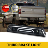 For 2009-2014 Ford F150 Truck LED Third Tail 3rd Brake Cargo Light Lamp Smoked A 6B93BC-57