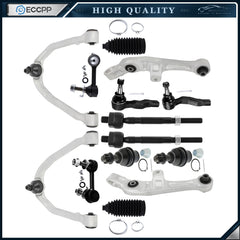 Front Control Arm and Ball Joint Sway Bar End Tie Rod For 2003-2009 Nissan 350Z 6B93BC-57