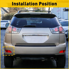 For Lexus RX400h RX350 2004-09 RX330 LH Red Rear Reflector Bumper Light Fog Lamp 6B93BC-57