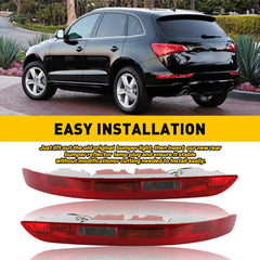 For Audi Q5 2009-2016 Rear Bumper Tail Light Reflector Brake Stop Lamp Red EOA 6B93BC-57