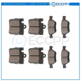 Front and Rear Brake Ceramic Pads For 2000-2003 Mercedes-Benz CLK320 Performance 6B93BC-57