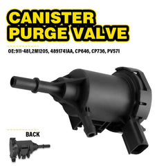 For Chrysler Dodge Jeep Ram C/V Vapor Canister Purge Solenoid EVAP Valve Valve A 6B93BC-57