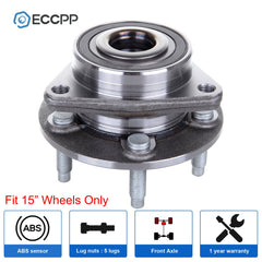 1Pc Wheel Hub Bearing Front For 2011 2012 2013 2014 2015 Chevy Cruze w/15" Wheel KOEEP