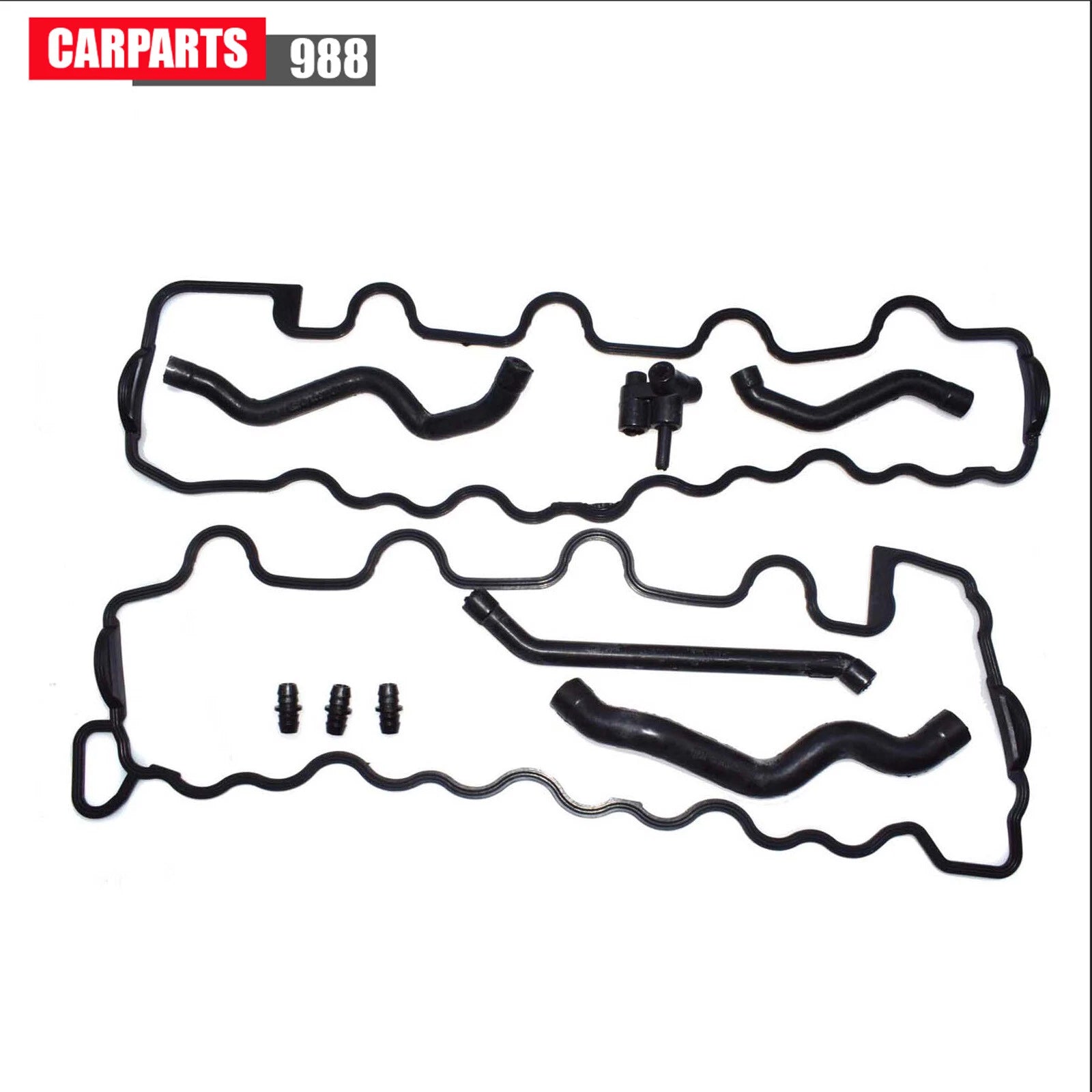 Valve Cover Gasket & Breather Hose Kit For Mercedes V8 C240 C280 S430 CLK320 6B93BC-57