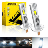 AUXITO H1 LED Headlight Kit Bulbs High Low Beam Super White 40000LM Combo USEOA AUXITO