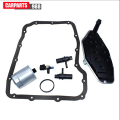 Transmission Filter + Sensor + Pan Gasket Kit For Dodge Jeep 45RFE 545RFE 68RFE 6B93BC-57