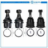 4pcs Front Upper Lower Ball Joint Kit For 2006 2007-2010 Dodge Ram 2500 3500 2WD 6B93BC-57
