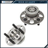 2Pc Wheel Hub Bearings Assembly Rear FWD For Honda Insight 2000 2001-2006 W/ ABS 6B93BC-57