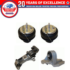 Engine Motor & Torque Strut Mount 4PCS Set for 2003-2005 Volvo XC90 2.9L 6B93BC-57