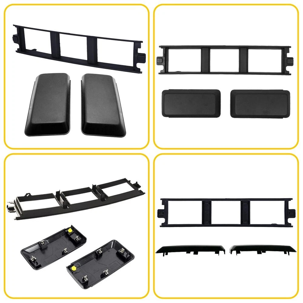 FOR 2018-2020 FORD F150 FRONT BUMPER GUARDS INSERTS PADS F150 CAPS PARTS US SHIP 6B93BC-57