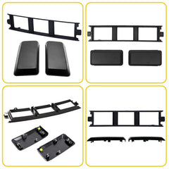 FOR 2018-2020 FORD F150 FRONT BUMPER GUARDS INSERTS PADS F150 CAPS PARTS US SHIP 6B93BC-57