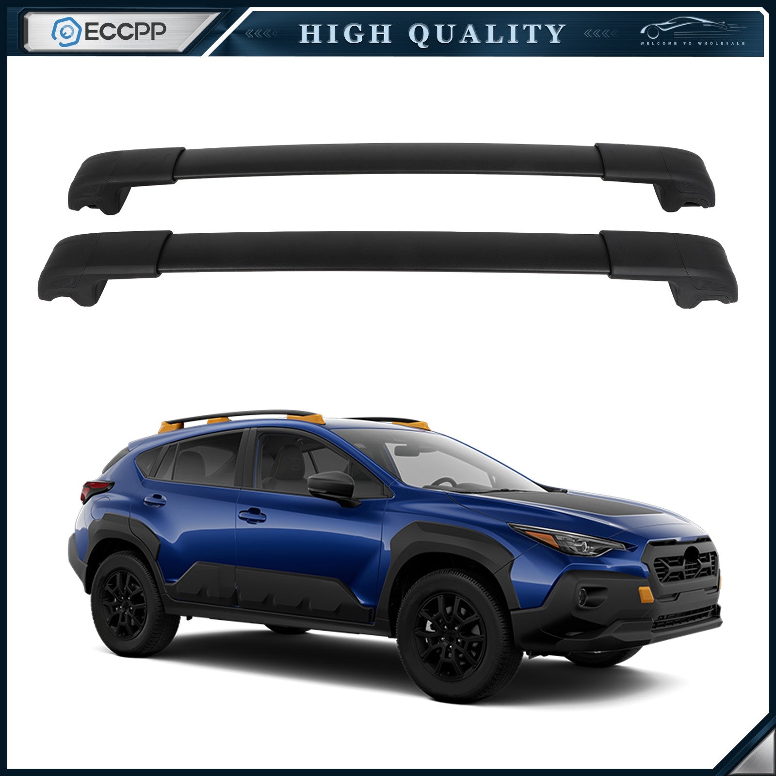 Roof Rack Cross Bar For 2024 Crosstrek Wilderness Aluminum KOEEP
