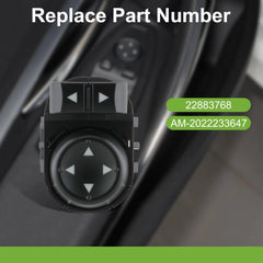 Mirror Control Switch for 07-14 Silverado Sierra 1500 2500 3500 HD 22883768 6B93BC-57