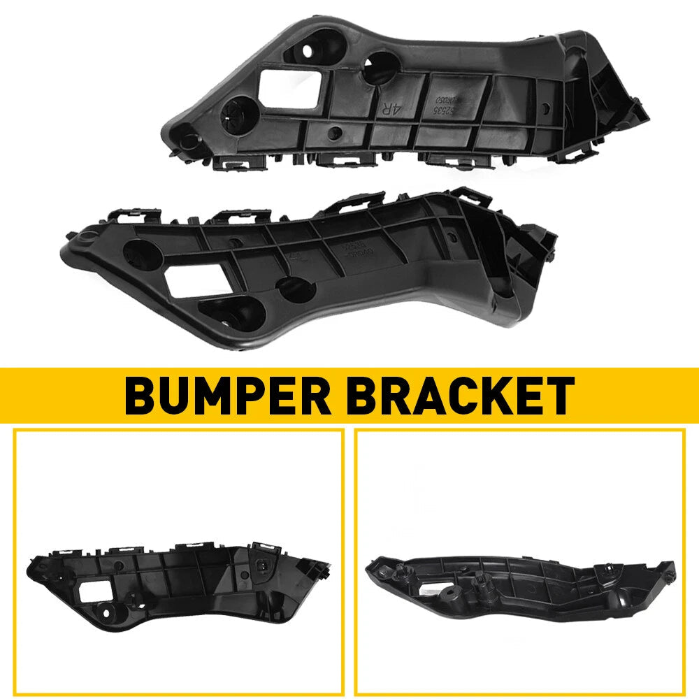 For RAV4 2016-2018 Bumper Bracket Retainer Front Beam Pair Mount Support EOA 6B93BC-57