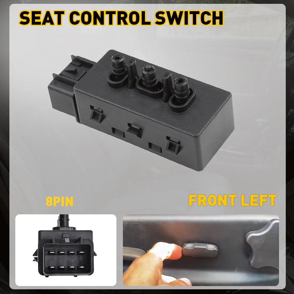 6-Way Power Seat Switch For 07-14 GMC Sierra Chevy Silverado 1500 2500 3500 HD A 6B93BC-57