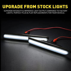 White LED Front Rear Side Fender Marker Lights For 2004-2008 Acura TL Base Smoke 6B93BC-57
