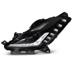 Pair Full LED Headlights Assembly For 2014-2019 Chevrolet Corvette 6.2L Black KOEEP