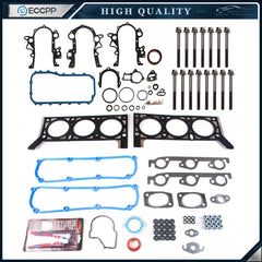 ECCPP Full Head Gasket Bolts Set For 04-07 Dodge Chrysler Town&Country 3.3L KOEEP
