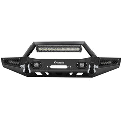 Front Bumper W/ Winch Plate & LED Lights & D-rings For 1983-2001 Jeep Cherokee 6B93BC-57