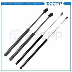 ECCPP 4x Hood+Tailgate Hatch Lift Support Strut For 2003-2008 Infiniti FX35 FX45 ECCPP