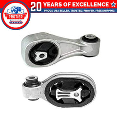 Fits 2011-2016 Nissan Juke 1.6L 2WD Front & Rear Torque Strut Mount Set 2pc : 6B93BC-57