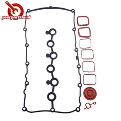 PCV Engine Valve Cover 2 Piece Intake manifold gasket set For VW Audi 3.6L 6B93BC-57
