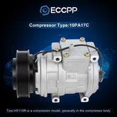 A/C AC Compressor For 1999-2004 Land Rover Range Rover Discovery 4.6L 4.0L 6B93BC-57