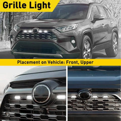 Front Bumper Grille Fog Light Lamp For Toyota RAV4 19-24 LE SE XLE XSE Limited A 6B93BC-57