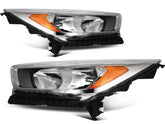 For 2017-2019 Ford Escape 1.5L 2.0L 2.5L Chrome Housing L+F Headlights Assembly 6B93BC-57