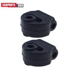 2Pcs Exhaust Pipe Hanger Rear Rubber For Honda Civic Accord Odyssey Acura RDX 6B93BC-57
