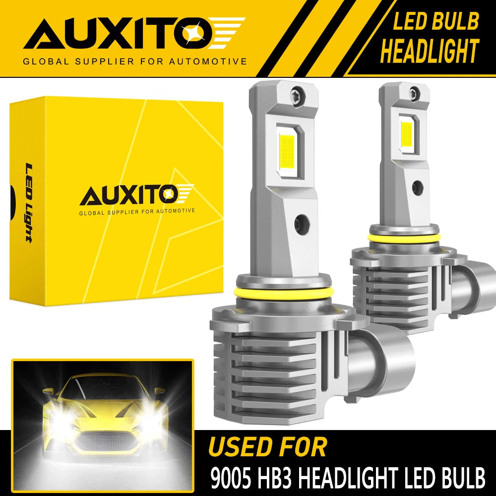 AUXITO 9005 LED Headlight Bulb Conversion Kit High Beam White Super Bright USEOA AUXITO