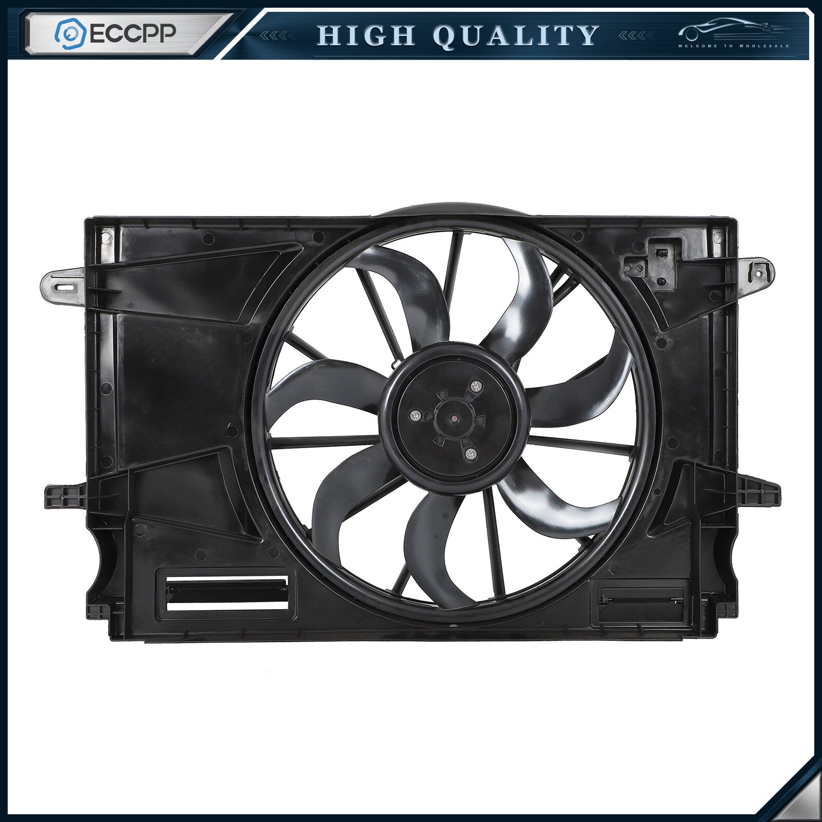 Electric Radiator Fan Assembly For 2017 2018 2019 Chevrolet Cruze for GM3115310 6B93BC-57