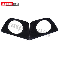 Pair Fog Light Lamp Bezel Cover For 06-09 Toyota 4Runner 52127-35050 52128-35040 6B93BC-57