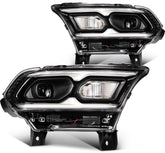 ECCPP LED Headlights Assembly For Dodge Durango 2021-2024 Pair Kit Black 6B93BC-57