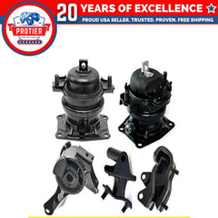 Engine Motor & Trans Mount Set for Honda Pilot 3.5L 2WD 06-08 A65027EL A4551, 6B93BC-57