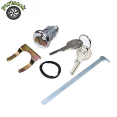 Trunk Boot Key Lock Cylinder with 2 Keys for Chevrolet GM 605533 TL1575 6B93BC-57